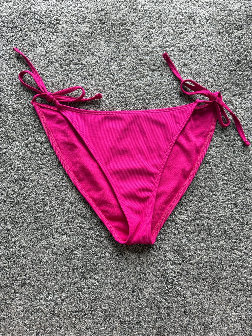 Hot pink bikini bottoms